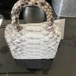 GELAREH MIZRAHI
Itsy bitsy micro mini python bag